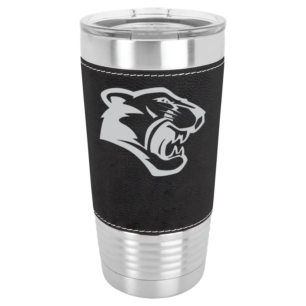 Schreiner University Polar Camel 20 oz. Leatherette Grip Tumbler with Standard Lid