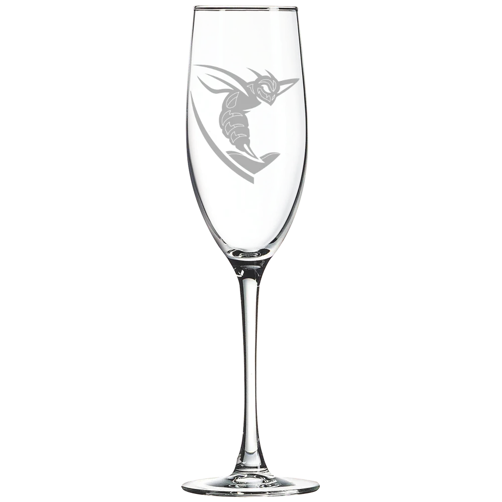 Shenandoah University Polar Camel 8 oz. Champagne Flute