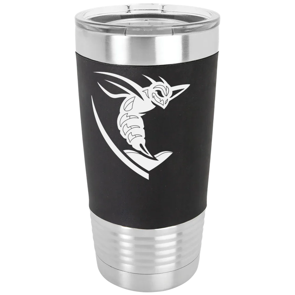 Shenandoah University Polar Camel 20 oz. Silicone Grip Tumbler with Standard Lid