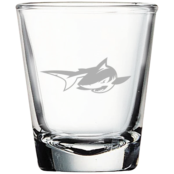 Simmons University Polar Camel 1.7 oz. Shot Glass