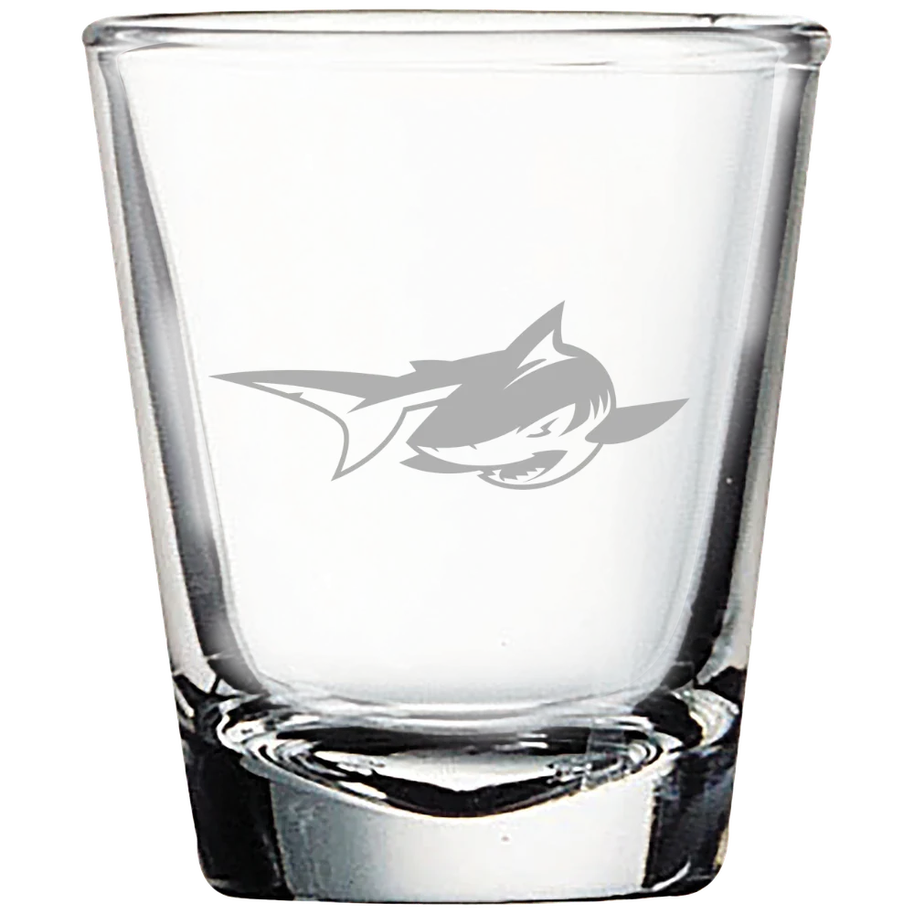 Simmons University Polar Camel 1.7 oz. Shot Glass