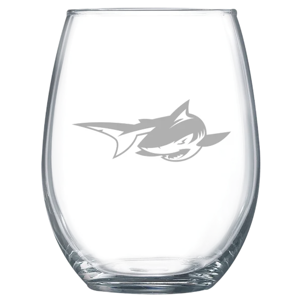 Simmons University Polar Camel 15 oz. Stemless Wine Glass