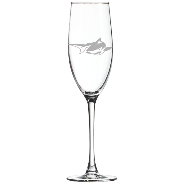 Simmons University Polar Camel 8 oz. Champagne Flute