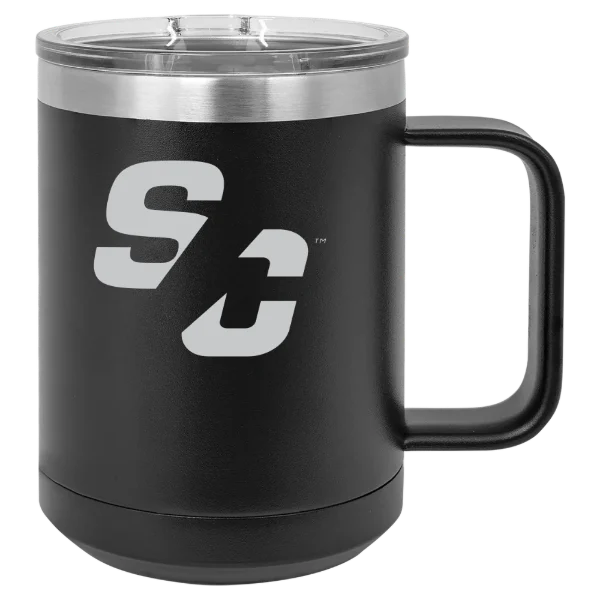 Simpson College Polar Camel 15 oz. Mug with Slider Lid