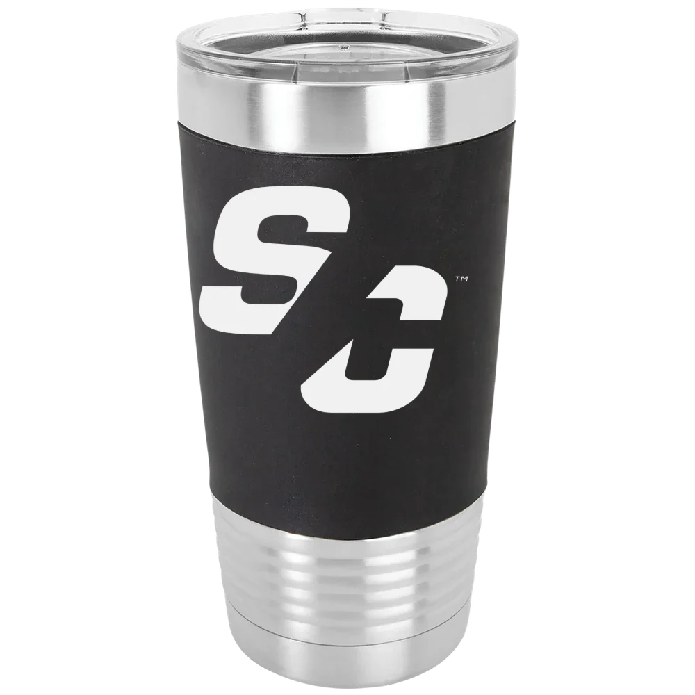 Simpson College Polar Camel 20 oz. Silicone Grip Tumbler with Standard Lid