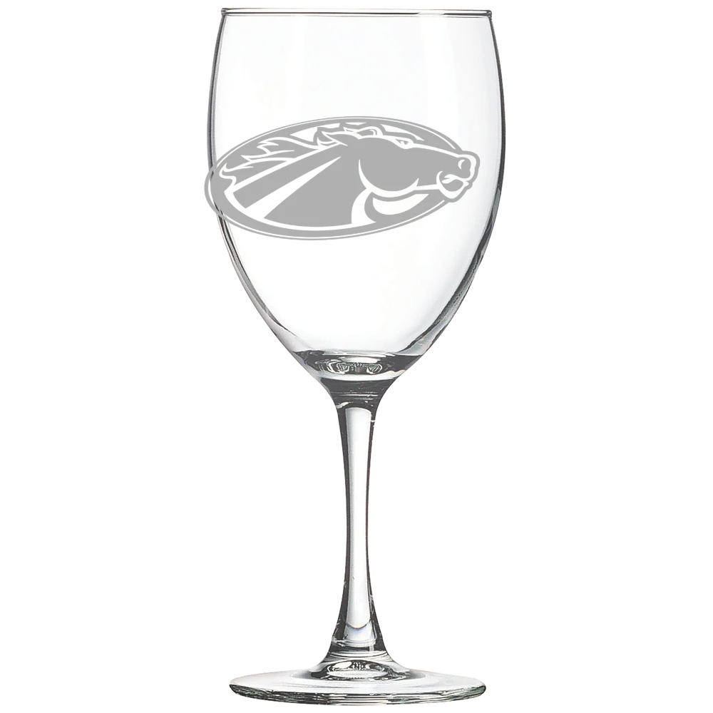 Skidmore College Polar Camel 10 1/2 oz. Wine Glass