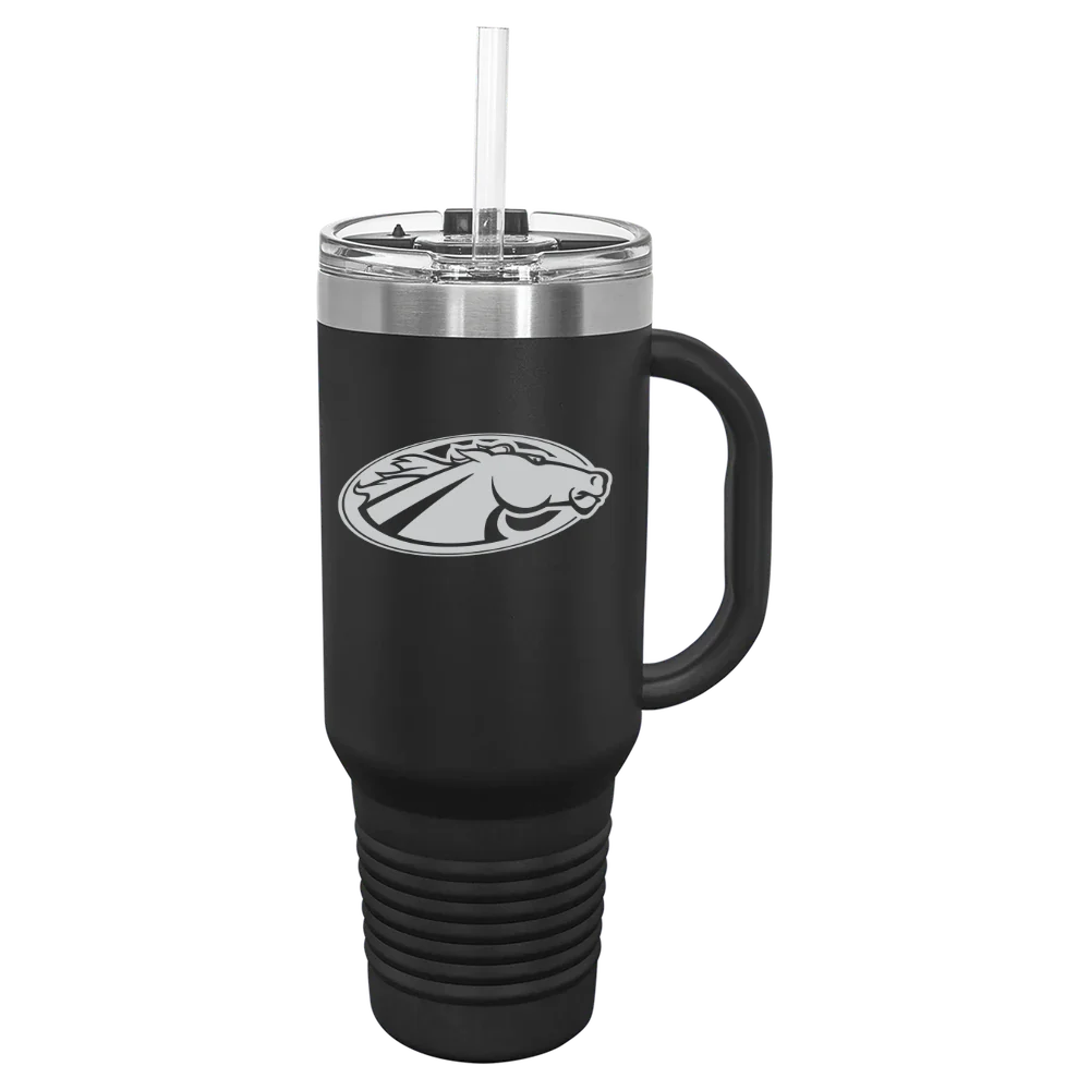 Skidmore College Polar Camel 40 oz. Travel Mug with Snap Lid & Straw
