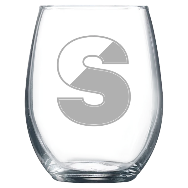 Smith College Polar Camel 9 oz. Stemless Wine Glass