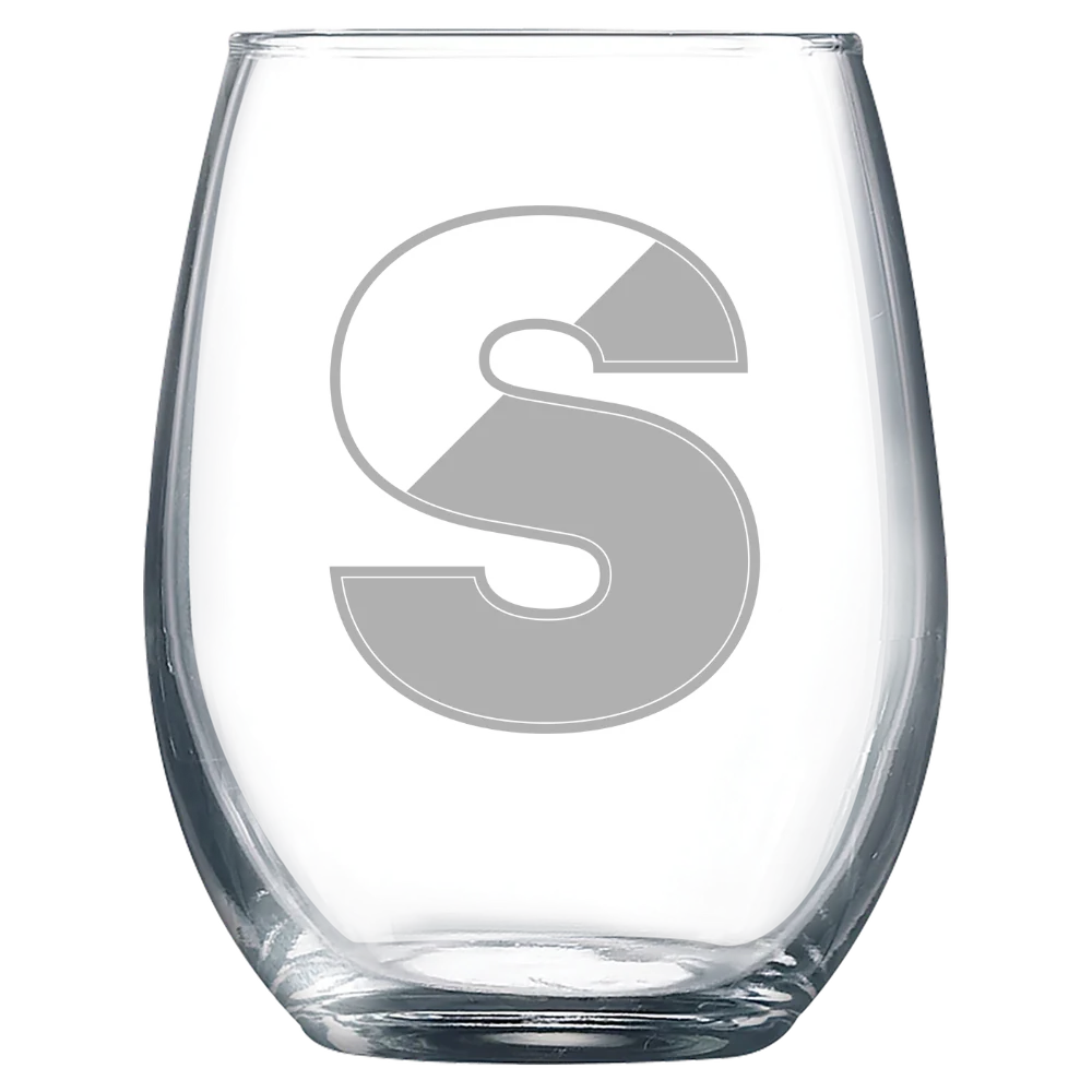 Smith College Polar Camel 9 oz. Stemless Wine Glass