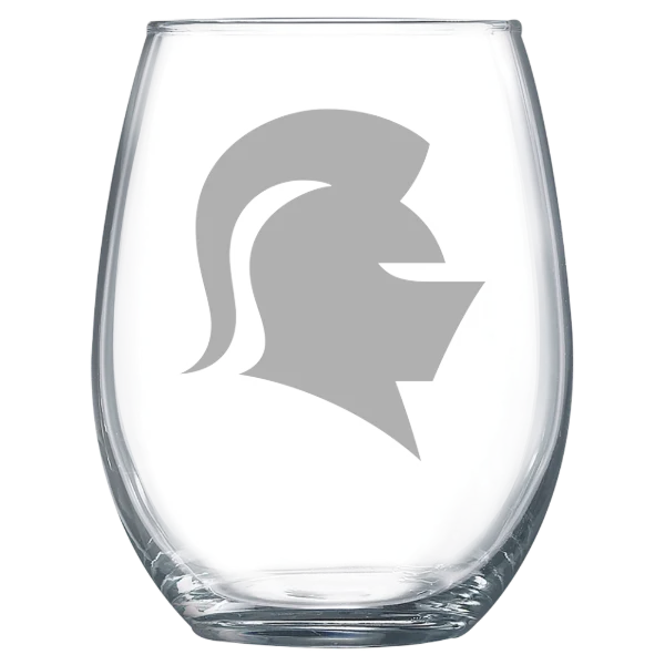 Southern Virginia University Polar Camel 15 oz. Stemless Wine Glass