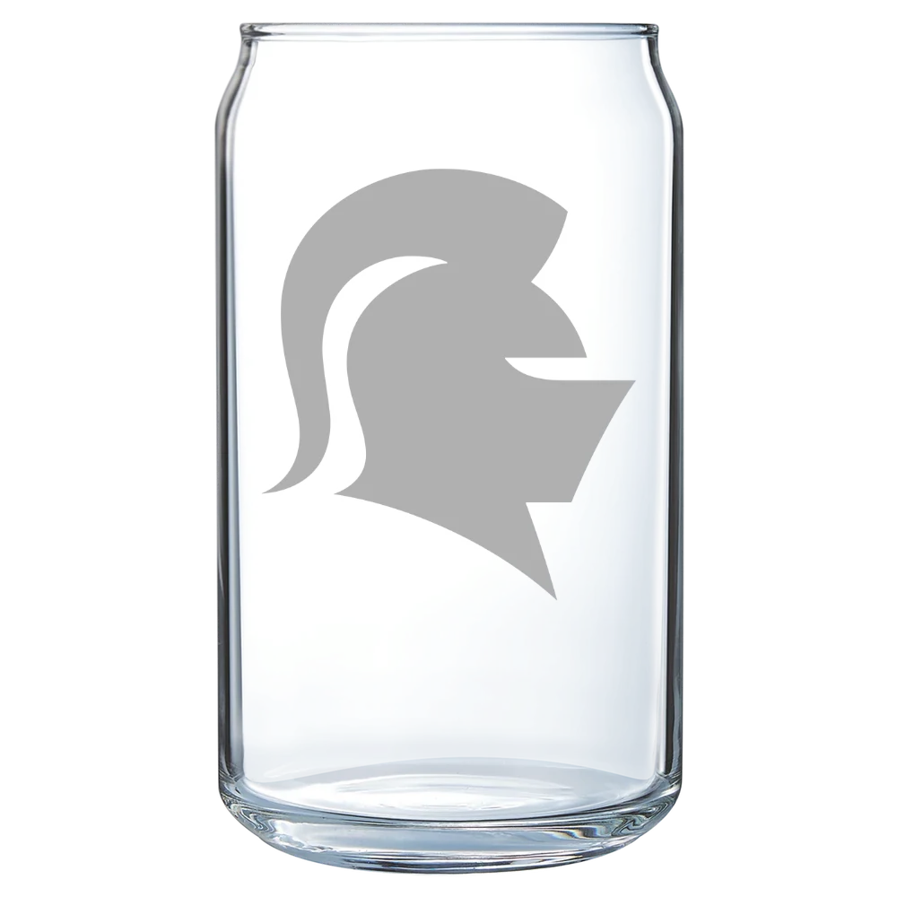 Southern Virginia University Polar Camel 16 oz. Can Glass