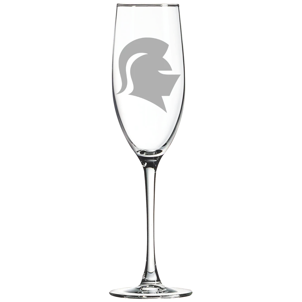 Southern Virginia University Polar Camel 8 oz. Champagne Flute