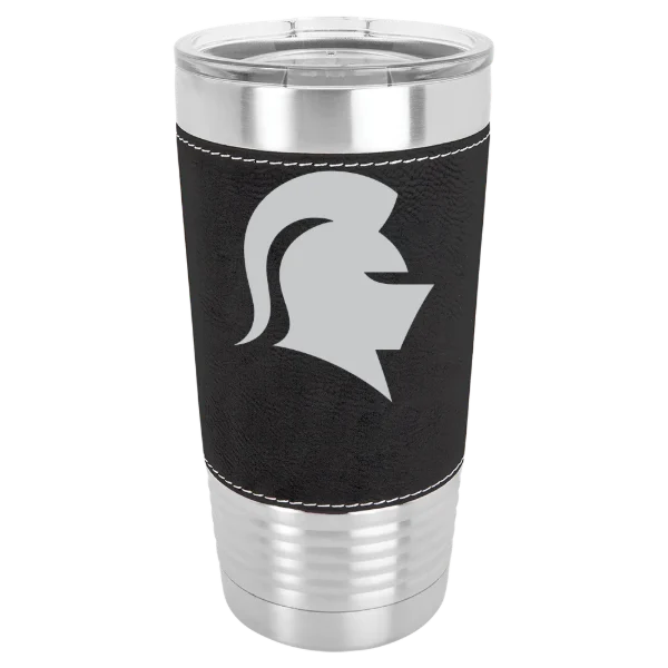 Southern Virginia University Polar Camel 20 oz. Leatherette Grip Tumbler with Standard Lid