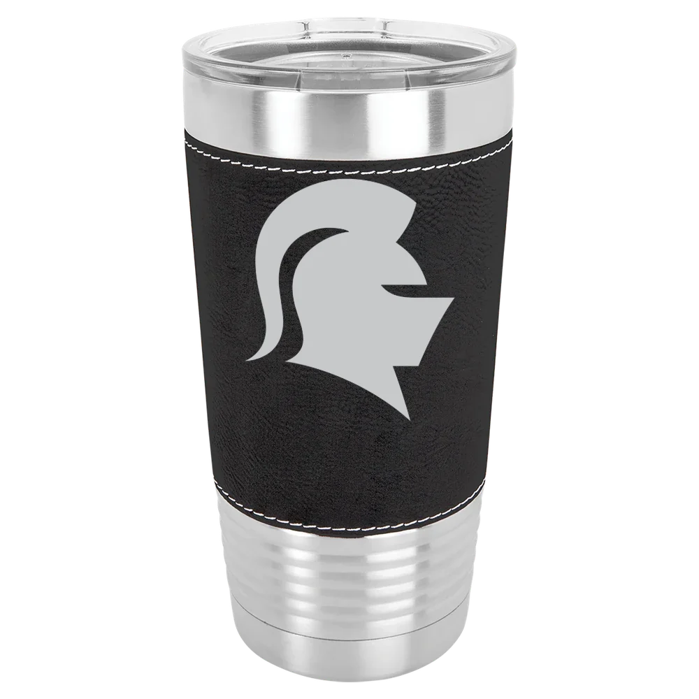Southern Virginia University Polar Camel 20 oz. Leatherette Grip Tumbler with Standard Lid