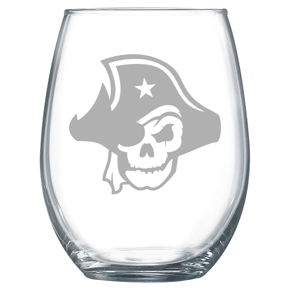Southwestern University (Texas) Polar Camel 15 oz. Stemless Wine Glass