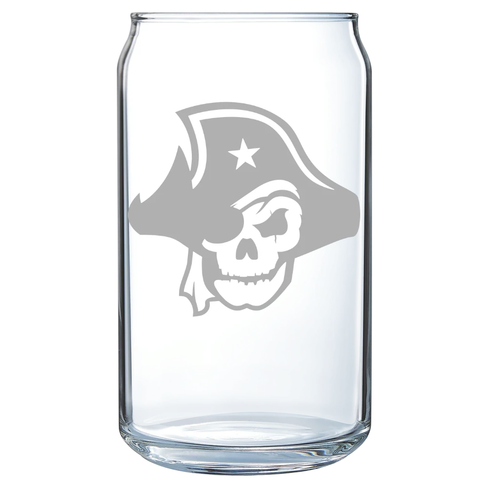 Southwestern University (Texas) Polar Camel 16 oz. Can Glass