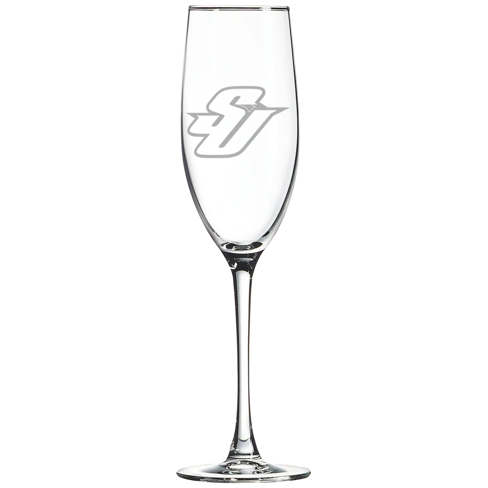 Spalding University Polar Camel 8 oz. Champagne Flute