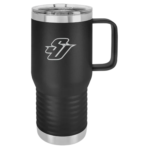 Spalding University Polar Camel 20 oz. Travel Mug with Slider Lid