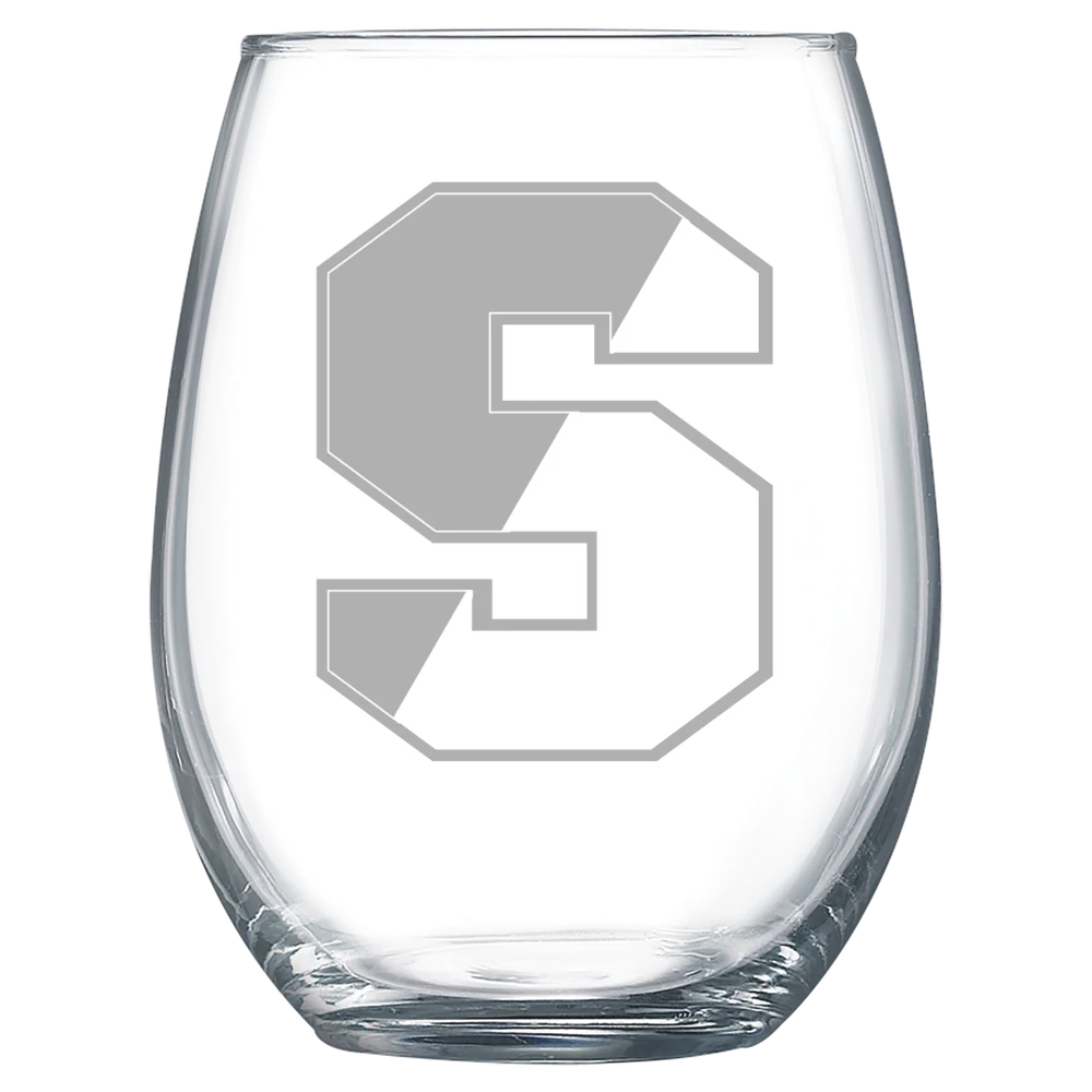 Springfield College Polar Camel 15 oz. Stemless Wine Glass
