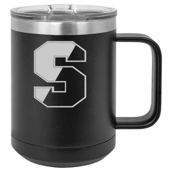 Springfield College Polar Camel 15 oz. Mug with Slider Lid