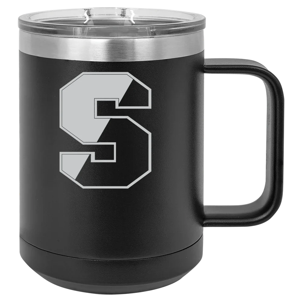 Springfield College Polar Camel 15 oz. Mug with Slider Lid