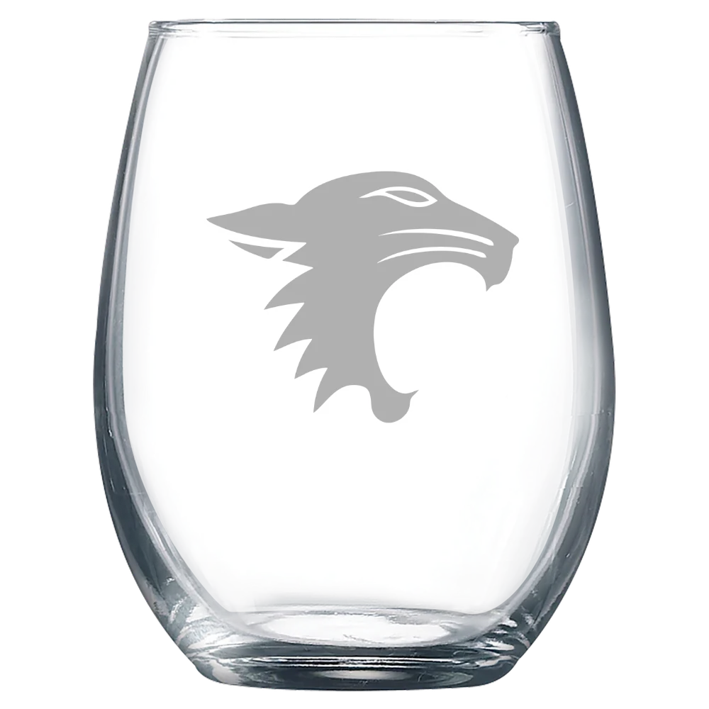 St. Catherine University Polar Camel 9 oz. Stemless Wine Glass