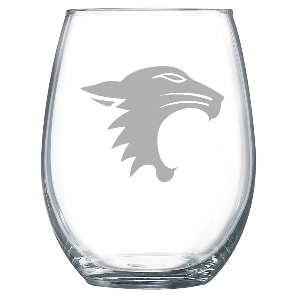 St. Catherine University Polar Camel 15 oz. Stemless Wine Glass