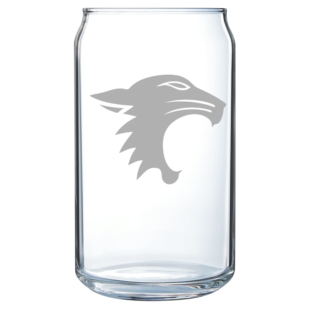 St. Catherine University Polar Camel 16 oz. Can Glass