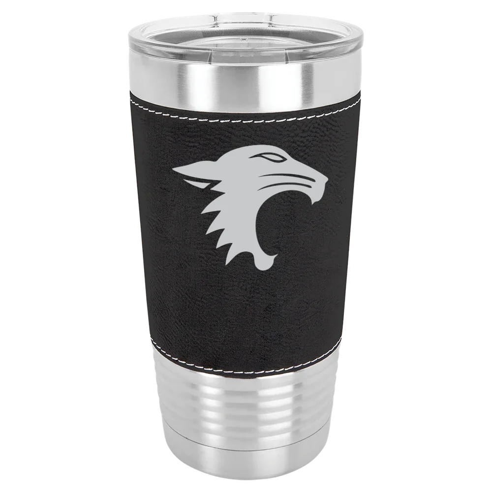 St. Catherine University Polar Camel 20 oz. Leatherette Grip Tumbler with Standard Lid