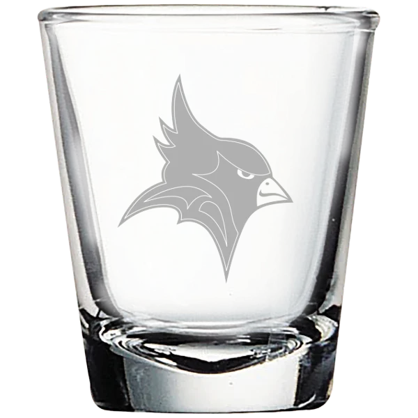 St. John Fisher University Polar Camel 1.7 oz. Shot Glass