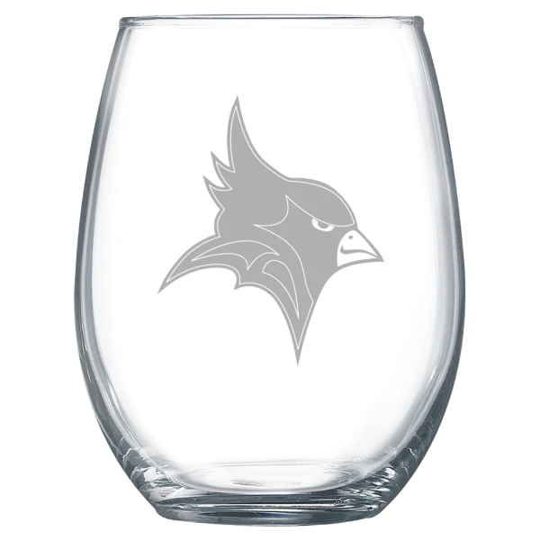 St. John Fisher University Polar Camel 15 oz. Stemless Wine Glass