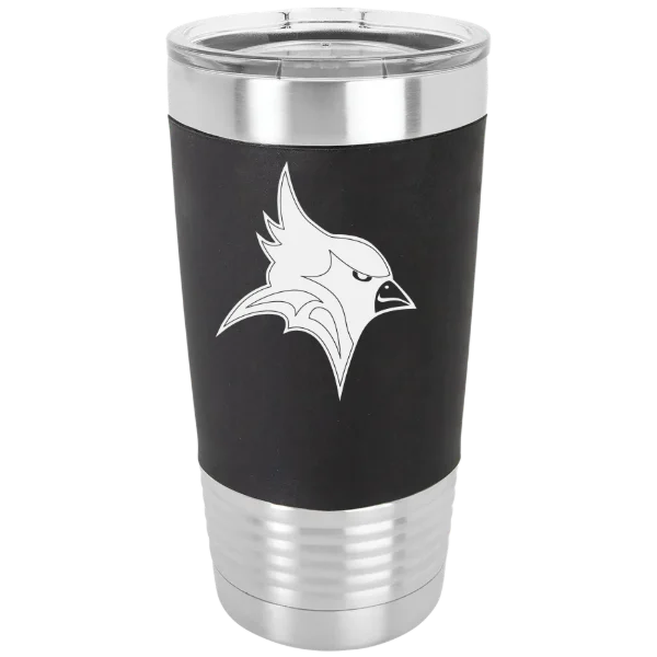 St. John Fisher University Polar Camel 20 oz. Silicone Grip Tumbler with Standard Lid