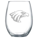 St. Joseph's University, New York L.I. Polar Camel 15 oz. Stemless Wine Glass