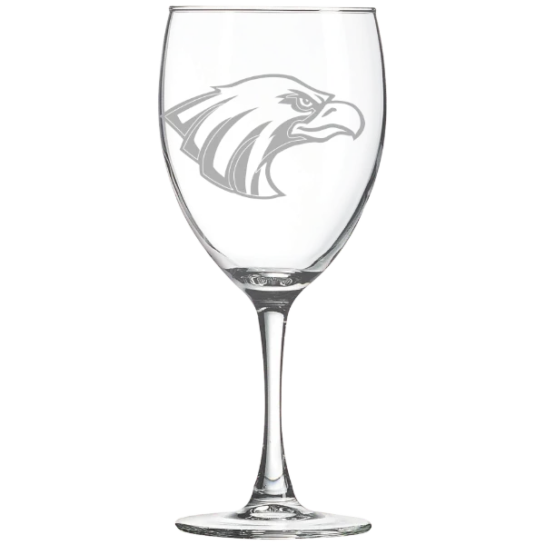 St. Joseph's University, New York L.I. Polar Camel 10 1/2 oz. Wine Glass