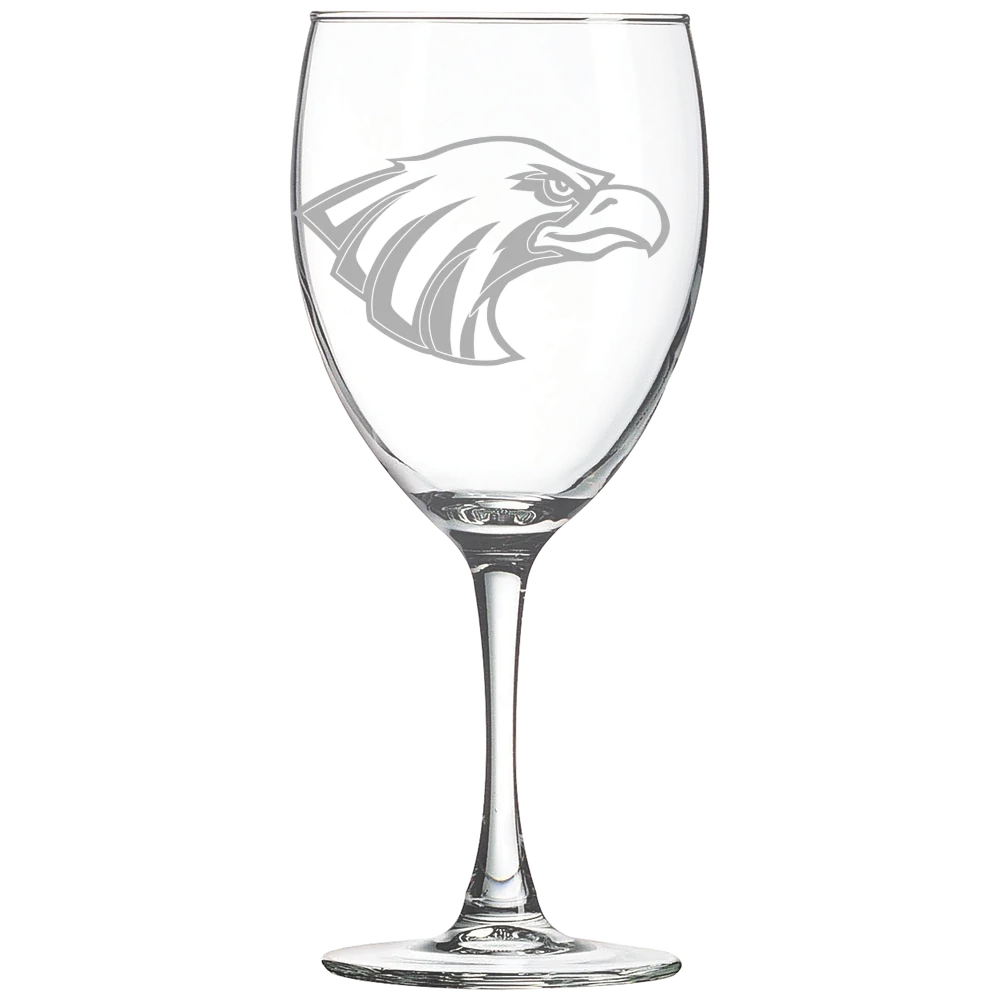 St. Joseph's University, New York L.I. Polar Camel 10 1/2 oz. Wine Glass