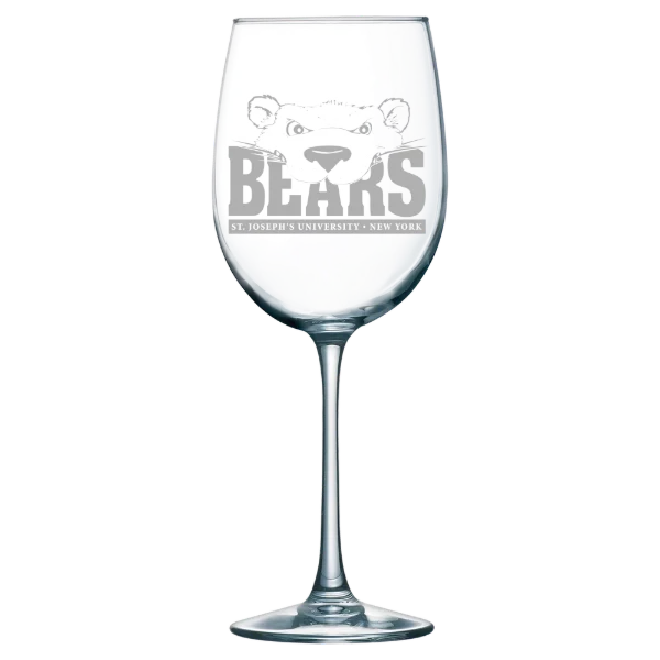 St. Joseph's University NY (Brooklyn) Polar Camel 19 oz. Wine Glass