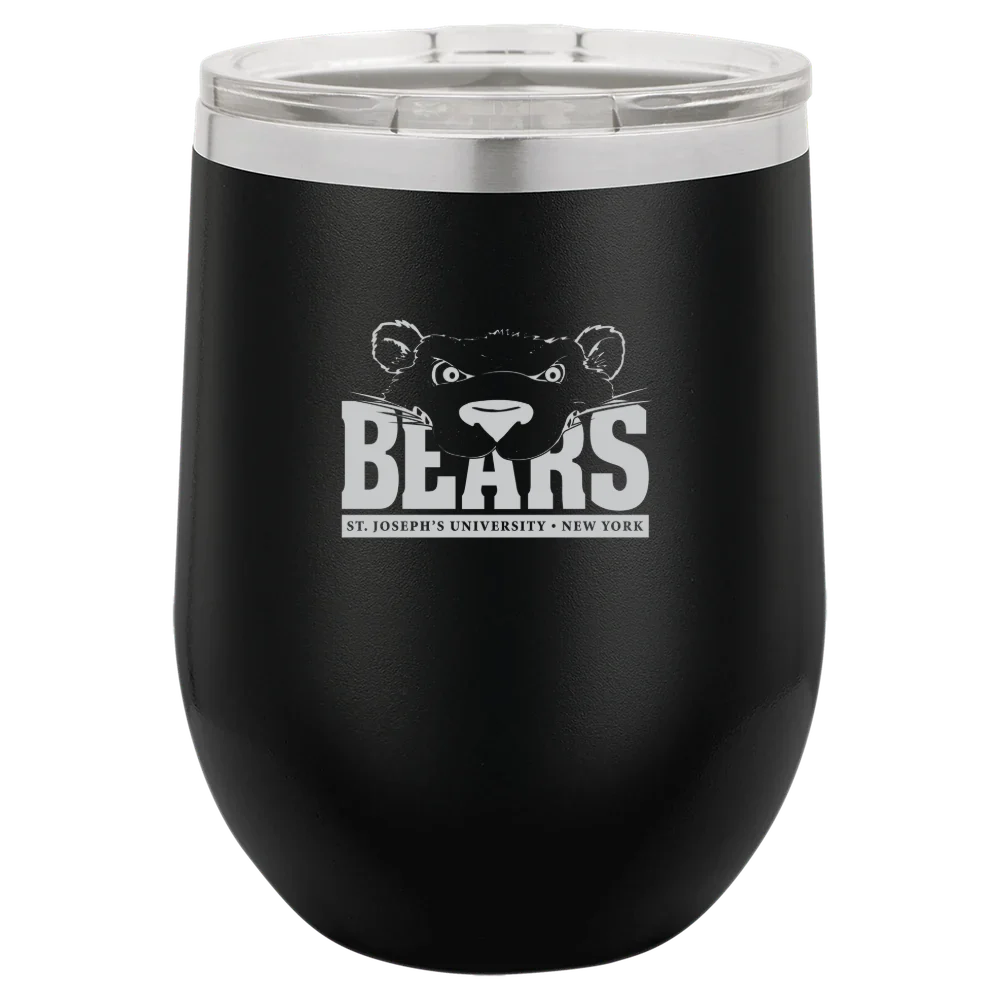 St. Joseph's University NY (Brooklyn) Polar Camel 12 oz. Stemless Wine Tumbler