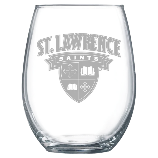 St. Lawrence University Polar Camel 15 oz. Stemless Wine Glass