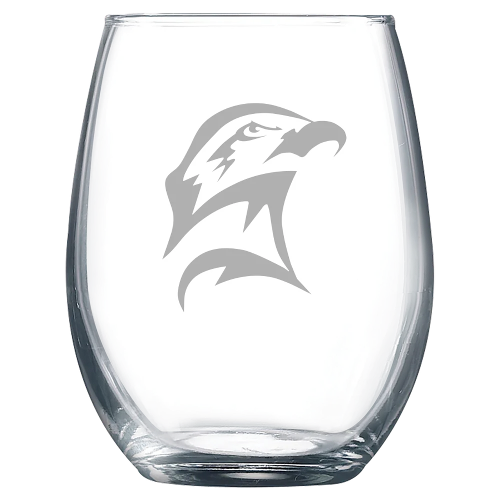 St. Mary's College of Maryland Polar Camel 9 oz. Stemless Wine Glass