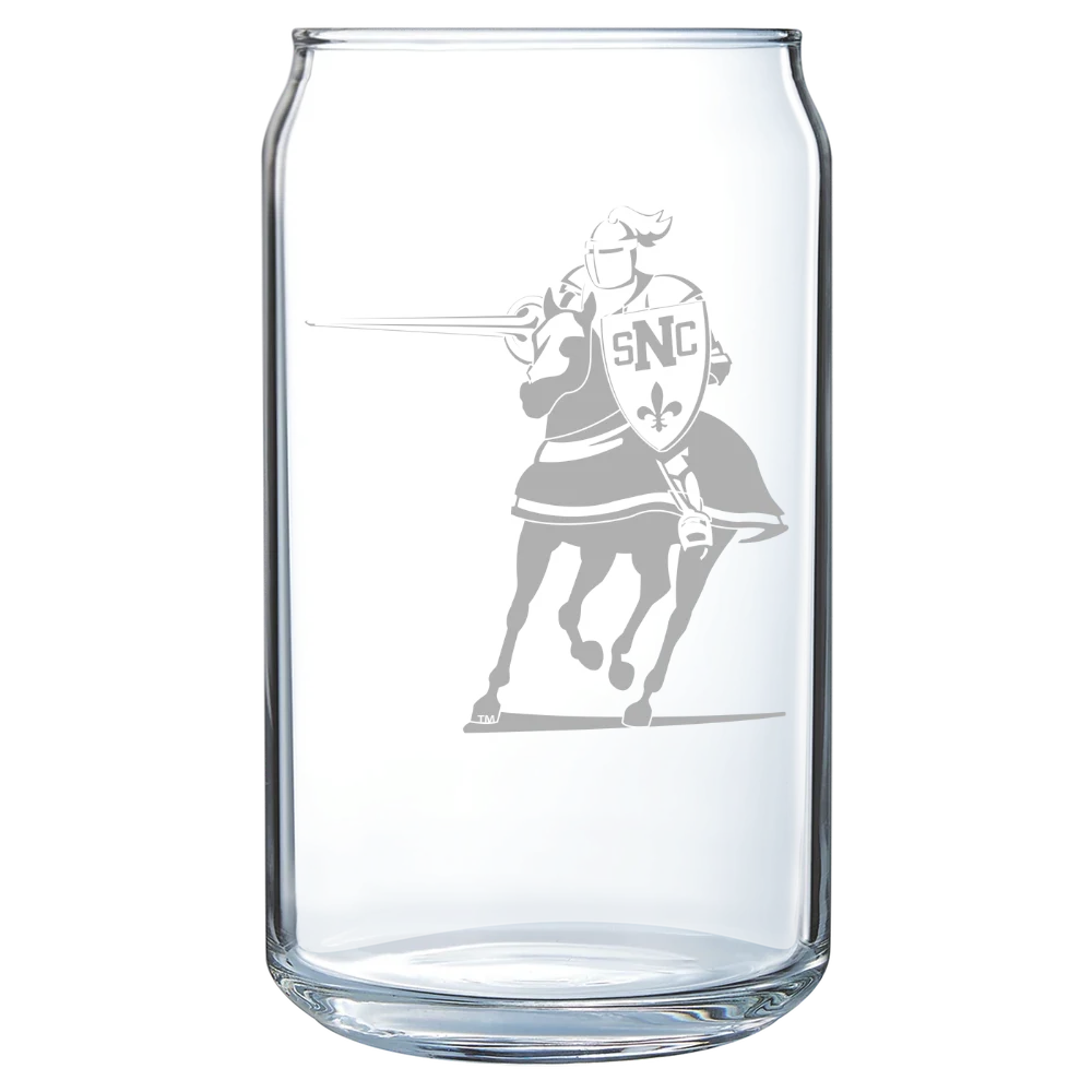 St. Norbert College Polar Camel 16 oz. Can Glass
