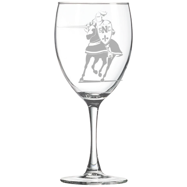St. Norbert College Polar Camel 10 1/2 oz. Wine Glass