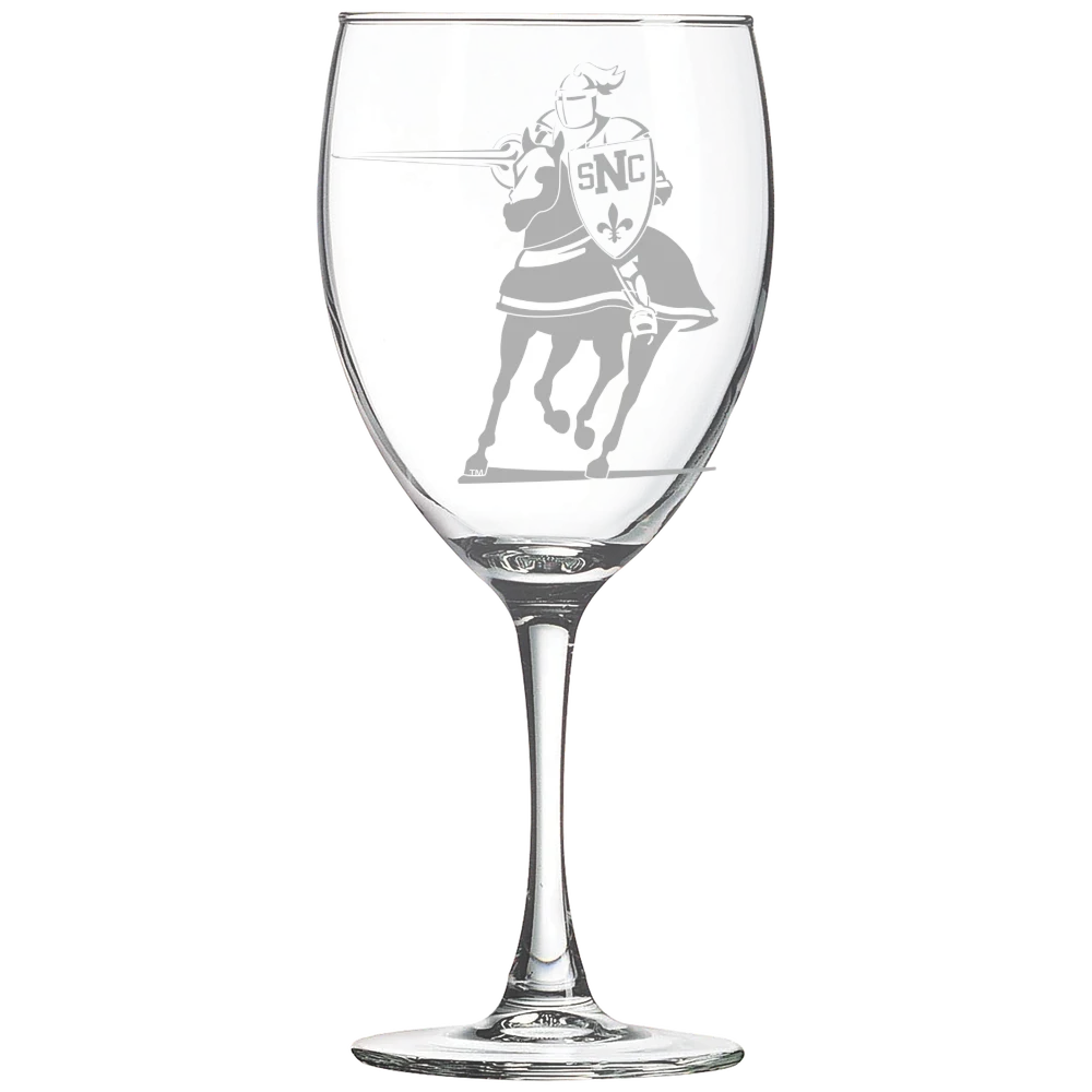 St. Norbert College Polar Camel 10 1/2 oz. Wine Glass