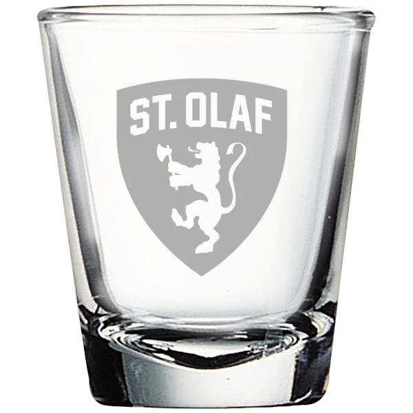 St. Olaf College Polar Camel 1.7 oz. Shot Glass