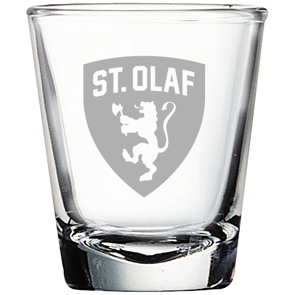 St. Olaf College Polar Camel 1.7 oz. Shot Glass