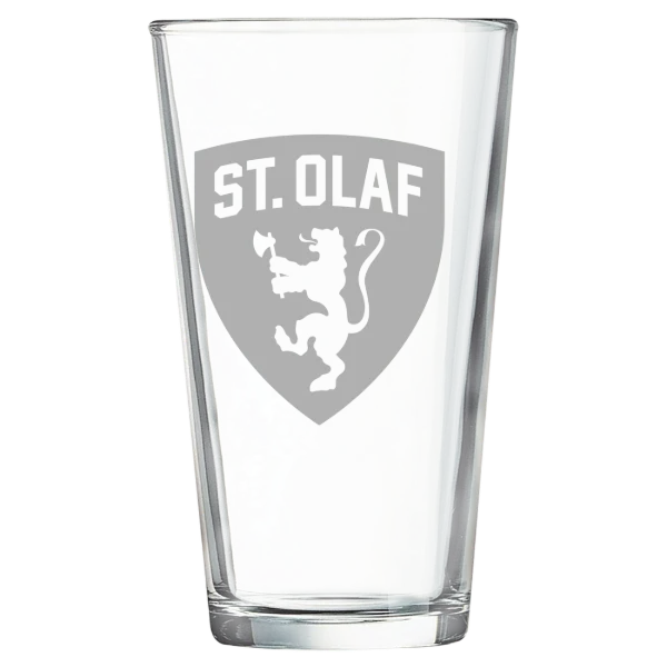 St. Olaf College Polar Camel 16 oz. Pint Mixing Glass