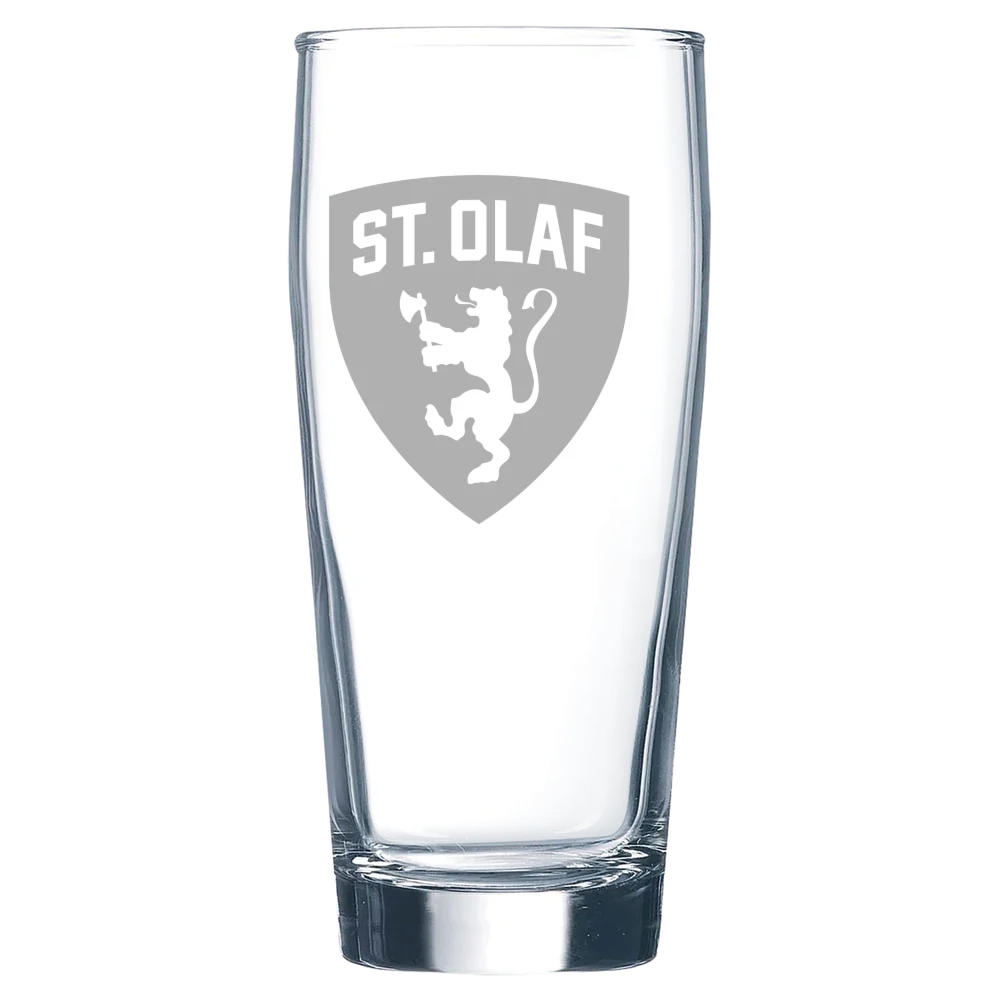 St. Olaf College Polar Camel 16 oz. Willi Becher Beer Glass