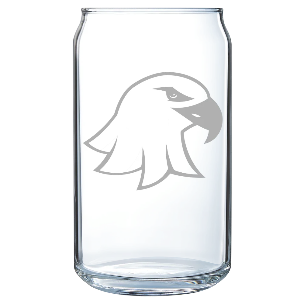 State University of New York at Brockport Polar Camel 16 oz. Can Glass