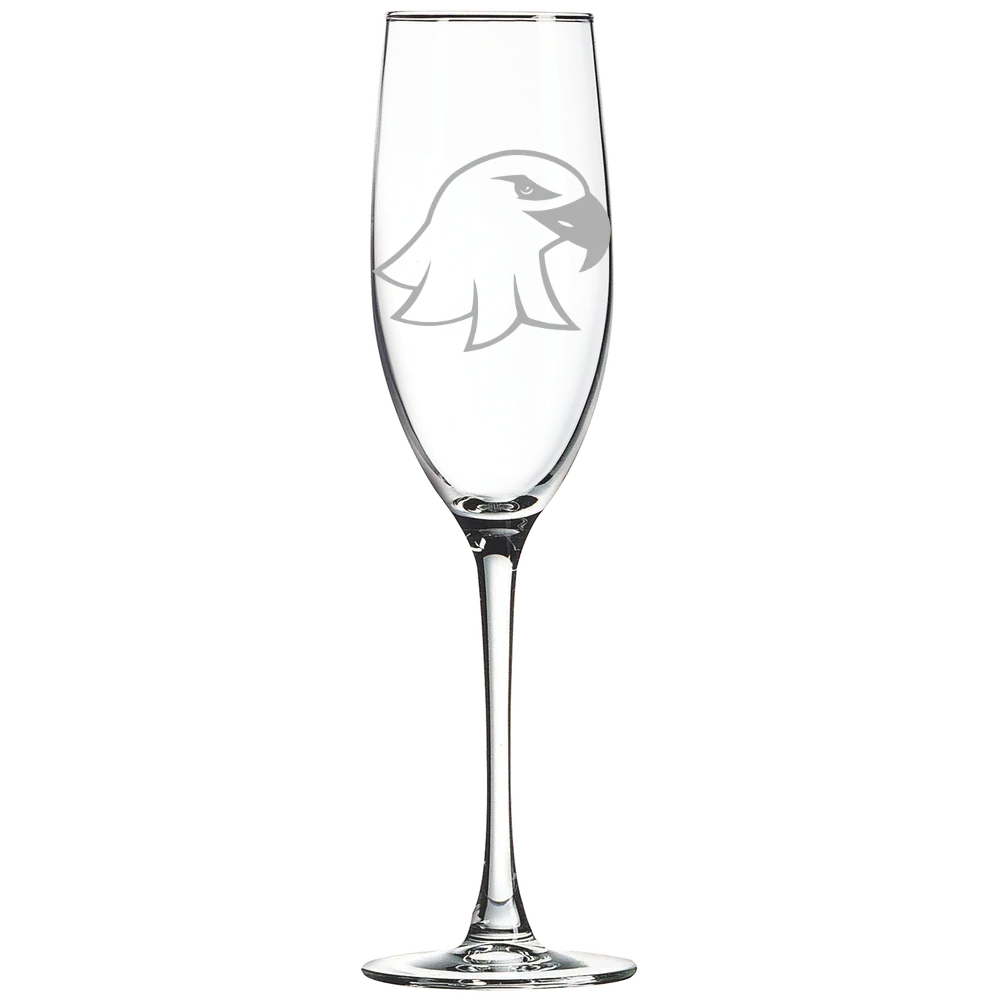 State University of New York at Brockport Polar Camel 8 oz. Champagne Flute