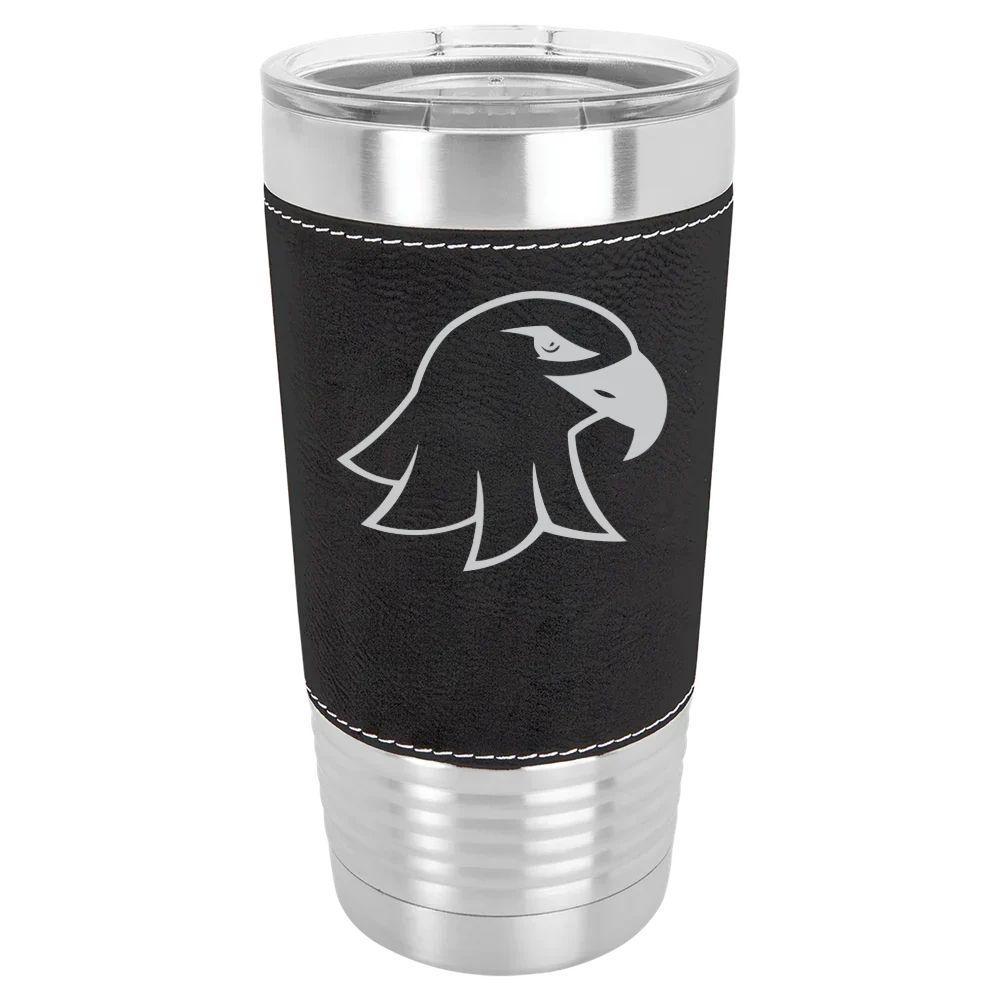 State University of New York at Brockport Polar Camel 20 oz. Leatherette Grip Tumbler with Standard Lid
