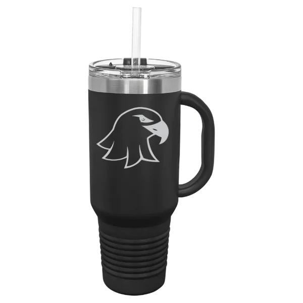 State University of New York at Brockport Polar Camel 40 oz. Travel Mug with Snap Lid & Straw